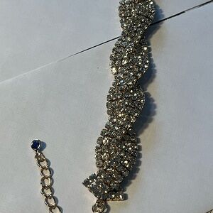 Borrowed and Blue gold tone twisted bracelet. By Southern Living.